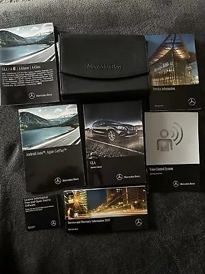 2017 Mercedes-Benz GLA Owners Manual Set W/ Case • $43