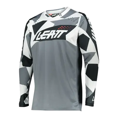 Leatt Moto 4.5 Lite Off-Road MX Jersey Camo Grey Men's XLarge XLG • $26.99