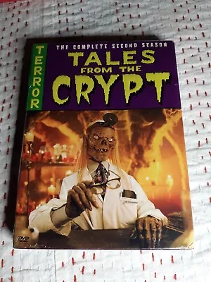 TALES FROM THE CRYPT. COMPLETE SEASON 2.1990.Dvd.3Disc.Brand NewSealed.Reg 1 • £35.98