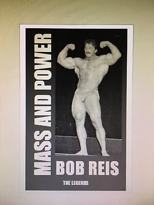 Powerlifting Bodybuilding Bob Reis Mass And Power Very Rare Booklet 2024 • $24.95