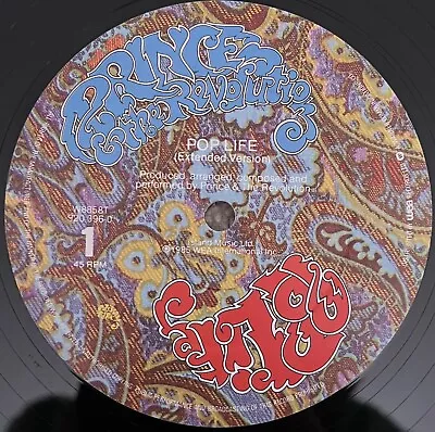 £10 • Buy Prince & The Revolution - Pop Life (12” Vinyl) 1985 Rare Release On Paisley Park