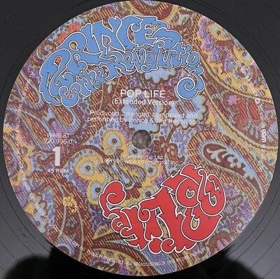 £10 • Buy Prince & The Revolution - Pop Life (12” Vinyl) 1985 Rare Release On Paisley Park