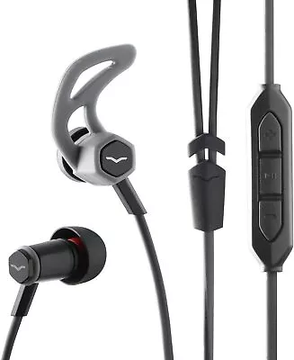 V-MODA FRZ-I-Black Forza In-Ear Hybrid Sport Headphones W/In-Built Microphone • $11.99