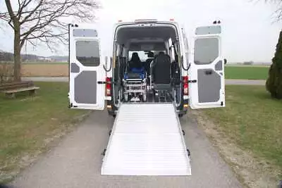 2.4m AMF Euro Style Fixed Van Ramp 500kg  Fixed Alum Van Loading Ramp • £1600