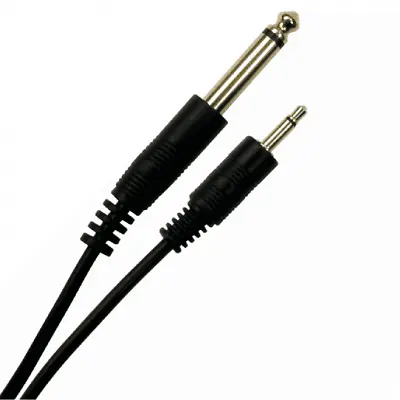 £2.79 • Buy 3.5mm To 6.35mm 1/4 Inch Small To Big Mono Jack Audio Cable Plug Patch Lead Amp
