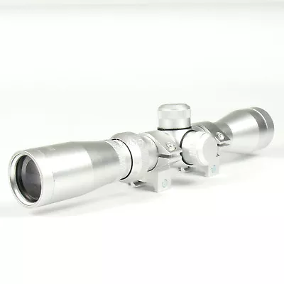 Silver Mosin Nagant 2-7x32 Long Eye Relief Scope Fits Mosin Nagant 1891/30 M39 • $64.99