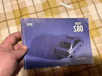 Volvo S80 Owners Manual 1999 • $8.63