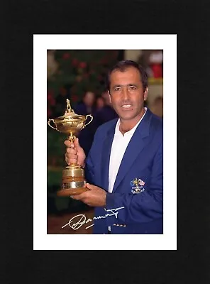 £7.49 • Buy 8X6 Mount SEVE BALLESTEROS Signed PHOTO Print RYDER CUP Golf Ready To Frame