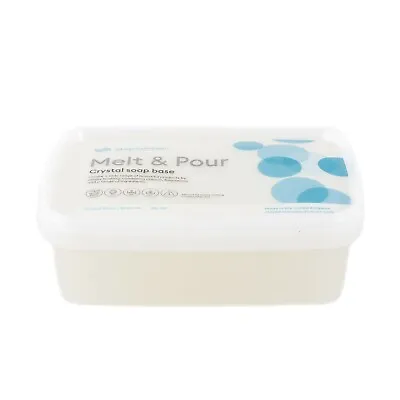 Melt And Pour Soap Base – Crystal Triple Butter - 1Kg • £11.95