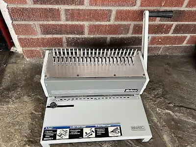 Ibico Ibimatic Manual Heavy Duty Punch / Comb Binding Machine Works Great • $60