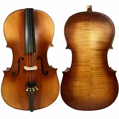 Copy Of 1724 Yo-Yo Ma Sleeping 7/8 huge And Powerful Soundflamed Back #15249 • $719.10