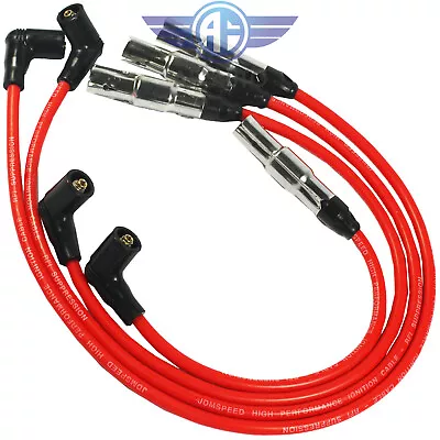 8mm Cable Spark Plug Wire Set 27588 For Beetle Bora VW Golf GTI Jetta 2.0L • $21.99