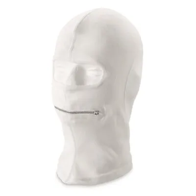 Military Italian Army White Snow Balaclava W/Zipper Facemask Wool Blend Tactical • $17.99