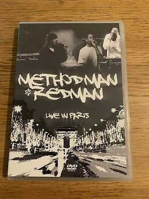 Method Man & Redman DVD 2006 Live In Paris Brilliant American Rapper Hip-Hop Duo • £3.99