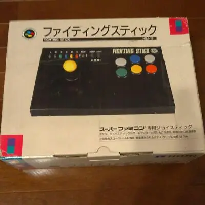 Hori Fighting Stick  For Super Famicom  SNES Boxed • £79.10