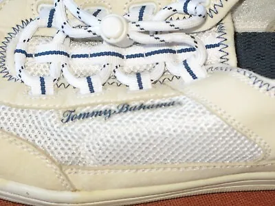 Tommy Bahama Leather/Mesh Womens Trans Pacific Walking Tennis Shoe 9.5 VGUC • $11.99