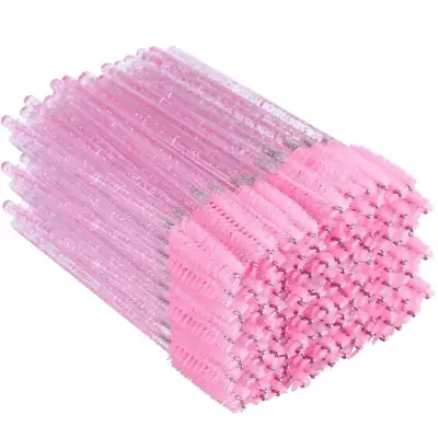 500PCS Crystal Eyelash Mascara Brushes Wands Applicator Makeup Kits Mascara Wand • $22.88