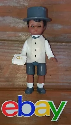 African American BOY Ring Bearer Madame Alexander Doll McDonalds CAKE TOPPER • $13.99