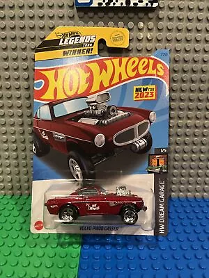 Volvo P1800 Gasser #1 Red 2023 Hot Wheels • $5