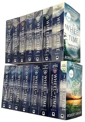 The Wheel Of Time Series 1-15 Books Collection Set By Robert Jordan NEW PAPERBAC • $374.25