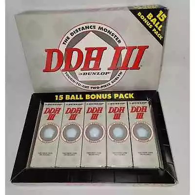 NEW Dunlop DDH III Distance Monster 15 Golf Ball Pack • $20.84