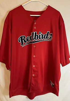 OT Sports Jersey Memphis Redbirds Men’s 3XL Minor League Baseball Button Front • $25