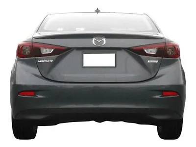 PAINTED FACTORY STYLE LIP SPOILER Fits The 2014 2015 2016 2017 Mazda 3 • $79.99