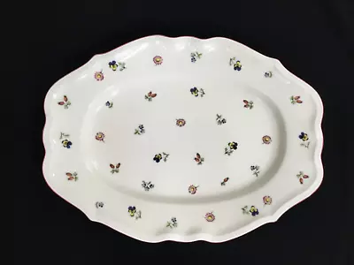 Villeroy & Boch Petite Fleur Large Oval Platter Luxembourg 16.5  • $59.99