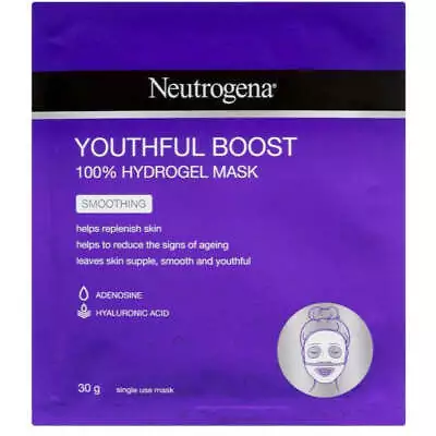 Neutrogena Youthful Boost Smoothing 100% Hydrogel Mask 30g • $14.95