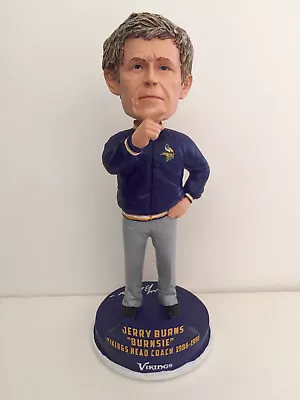 Jerry Burns  Burnsie  Minn. Vikings Signed Bobblehead 4th Coach (Ltd. Ed. - 360) • $68.99