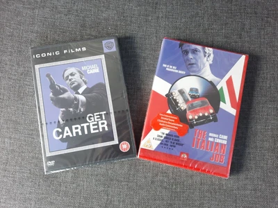 £5.99 • Buy Get Carter (2000) And Italian Job (2003) DVD Bundle Michael Caine PAL 2 Cert 18