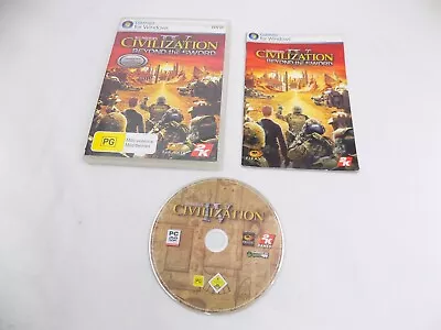 Mint Disc PC Sid Meiers Civilization IV: Beyond The Sword Free Postage • $23.92