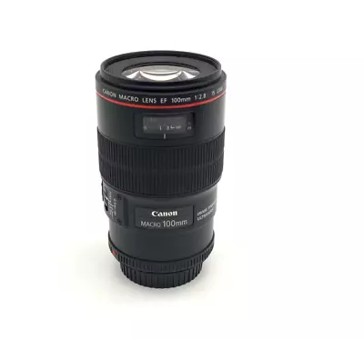 Canon EF 100mm F/2.8 L Macro IS USM Lens From Japan • $1192.17