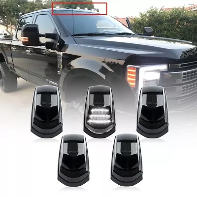 For 17-22 Ford F250 F350 F450 F550 Super Duty Smoked LED Cab Roof Marker Light • $59.39