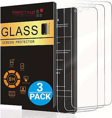 3X Tempered Glass Screen Protector For IPhone 15 14 13 12 11 Pro Max XS XR 8 7 6 • $4.89