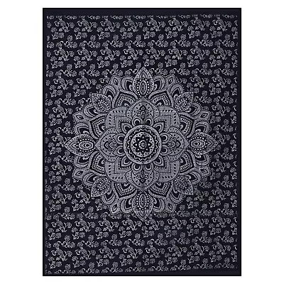 Poster Mandala Tapestry Wall Hanging Indian Decor Bohemian Throw Cotton Tapestry • $8.99