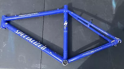 SPECIALIZED ROCK HOPPER FS MTB FRAME Aluminum Blue Mountain Bike 22.25” HT • $28.79