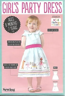 £3 • Buy Simply Sewing Pattern - Girls Party Dress - Ages 6 Mths To 7 Yrs - New & Uncut!