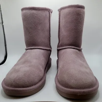 Koolaburra By UGG Kids Size 1 Snow Boots Lavender - Purple Fleece Lining Youth  • $17