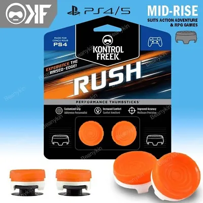 $18.90 • Buy KONTROLFREEK PS4 / PS5 RUSH Performance Controller Thumb Stick Grips