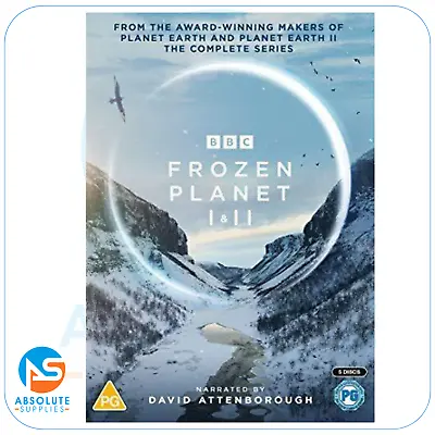  Frozen Planet I & II [DVD] Narrated By Sir David Attenborough • £10.99