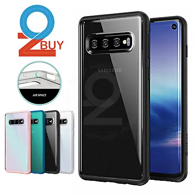 Case For Samsung Galaxy S10 Plus S10e Clear Slim Heavy Duty Shockproof Cover • $7.95