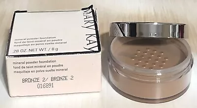 New In Box Mary Kay Mineral Powder Foundation Bronze 2 #016891 ~Full Size • $37.95