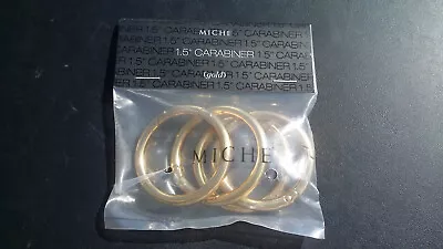 Miche 1.5  Gold Carabiners  • $10.15