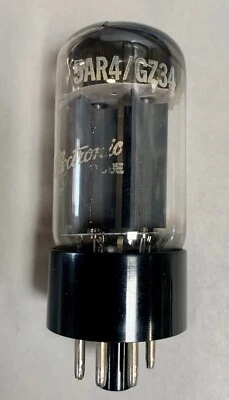 $59.95 • Buy Vintage GE General Electric 5AR4 GZ34 Amp Vacuum Tube Great Britain  (A15)