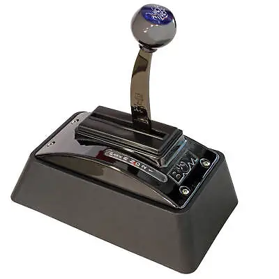 B&M Black Automatic Universal Quicksilver Ratchet Shifter For 3 & 4 Speed Trans • $379.95