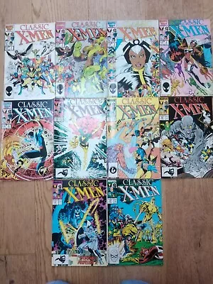 Classic X-Men #1 + Others - Signed  Chris Claremont John Bolton Glynis Oliver • £50