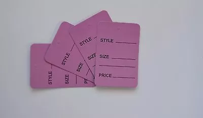2000 Purple Merchandise Price Jewelry Garment Store Paper Small Tags 4.5x2.5cm  • $26.95