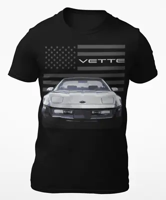 Silver C4 Corvette Owner Gift Vette Short-Sleeve Unisex T-Shirt • $26.20