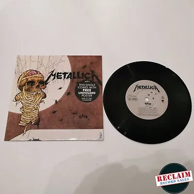 Metallica One 7  Vinyl Record Very Good + • $37.32